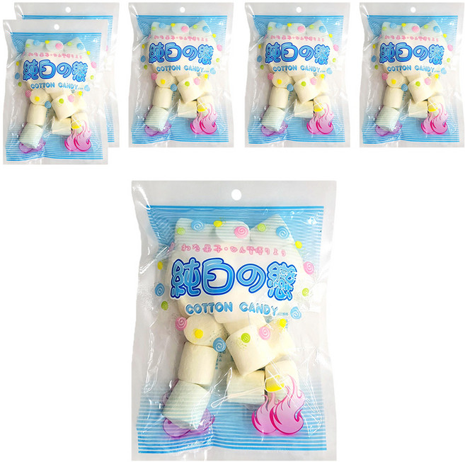 純白之戀 香烤特白棉花糖, 105g, 6包
