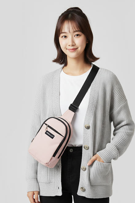 쥬벨로 레슬리 웨이스트 슬링백