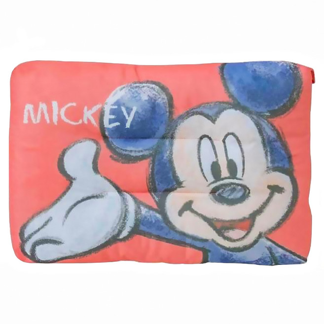 MICKEY MOUSE 米奇 Disney 迪士尼 針織水洗枕, 紅色, 1個
