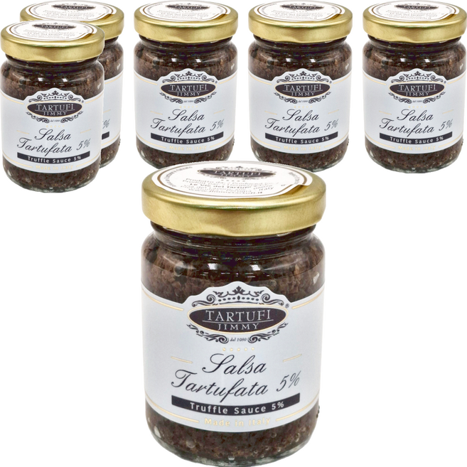 TARTUFI JIMMY 黑松露磨菇醬, 90g, 6罐