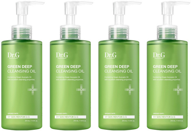 닥터지 그린딥 클렌징 오일, 210ml, 4개