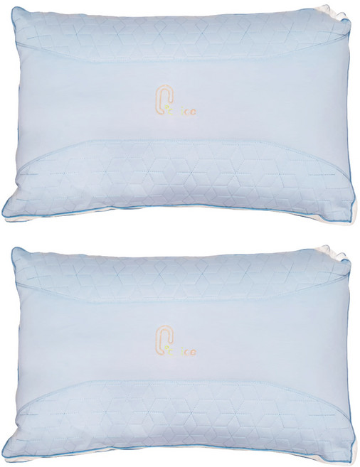 Mexsmon 美思夢 冰絲乳膠枕, 2個