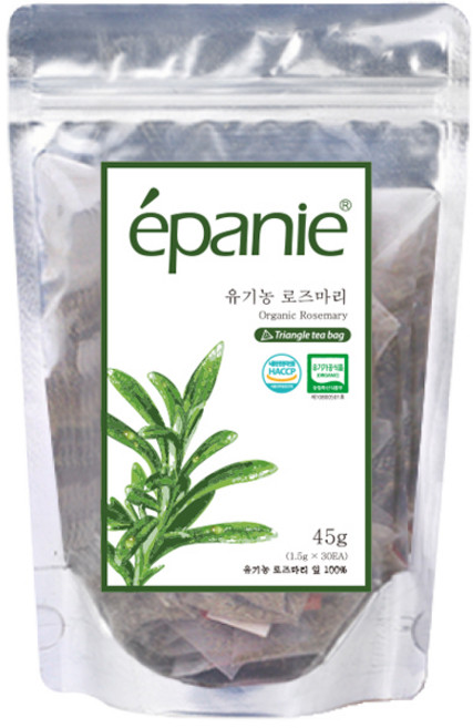 에빠니 유기농 로즈마리차 삼각망 티백, 1.5g, 30개입, 1개