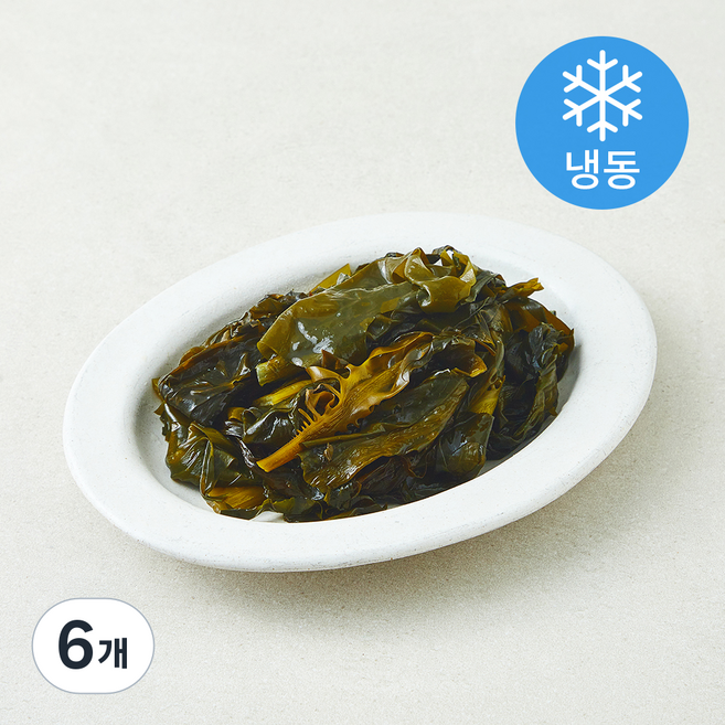 완도맘 간편해서 좋은 물미역 (냉동), 6개, 150g