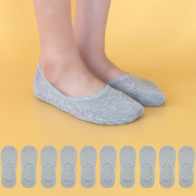 이지레그 여성용 보강 페이크삭스 10켤레