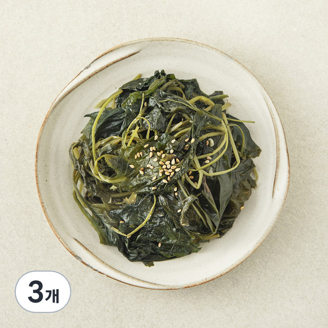 집반찬연구소 건취나물 볶음, 60g, 3개