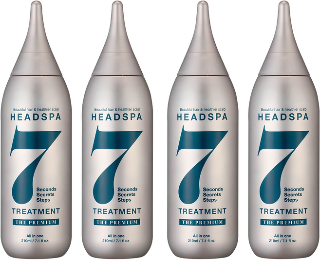 헤드스파 7 더 프리미엄 트리트먼트, 210ml, 4개