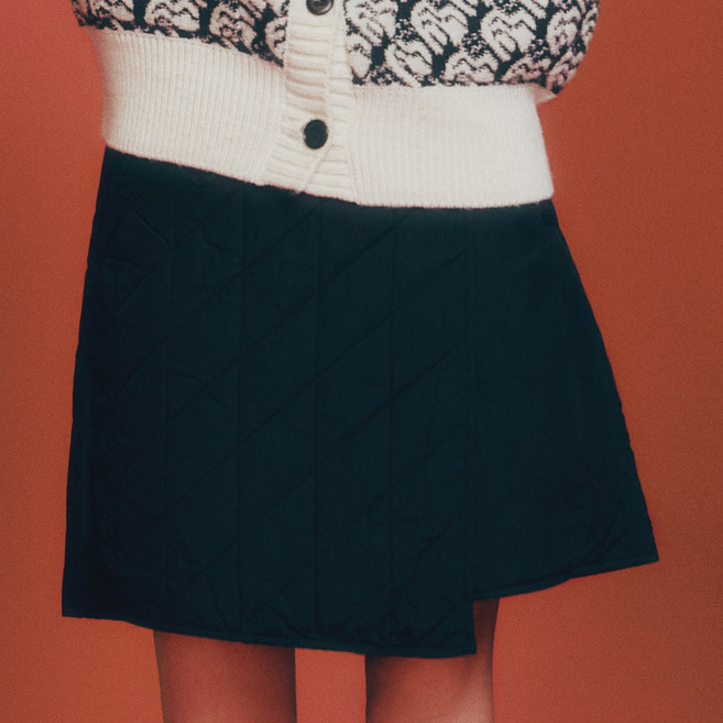 쥬시쥬디 여성용 퀼팅 미니스커트 JYSK722D