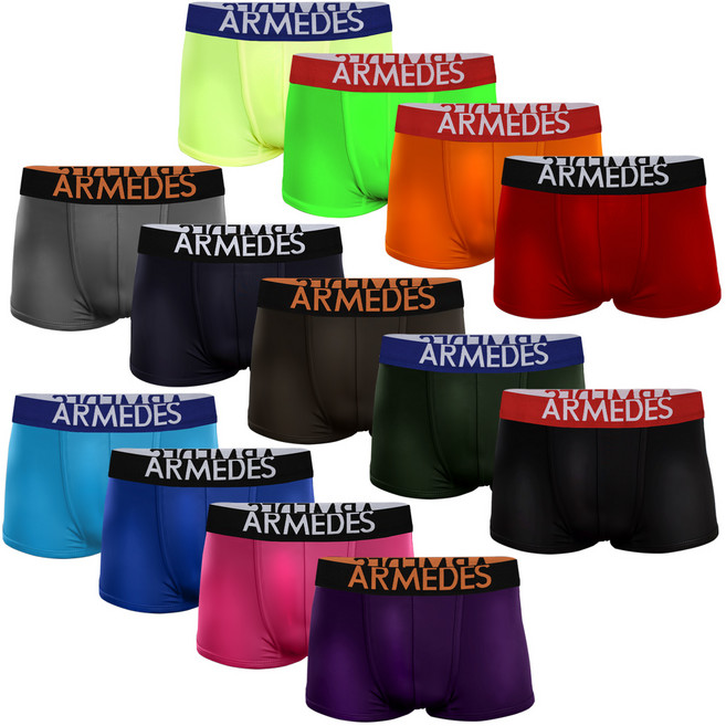 ARMEDES 男款彩色四角內褲 AR-04 13件組