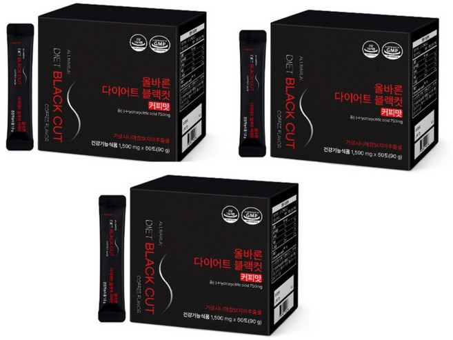 藤黃果咖啡 Black Cut, 90g, 3盒