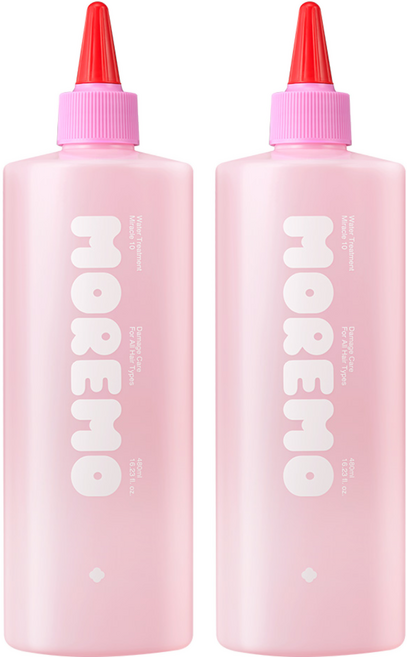 moremo 奇蹟10水狀護髮素, 480ml, 2個