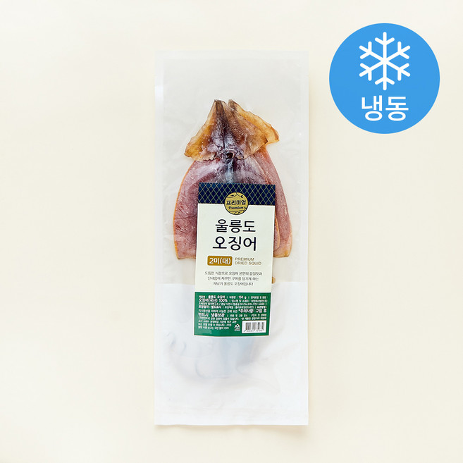 조혜정의멸치연구소 울릉도 오징어 2미 (냉동), 150g, 1개