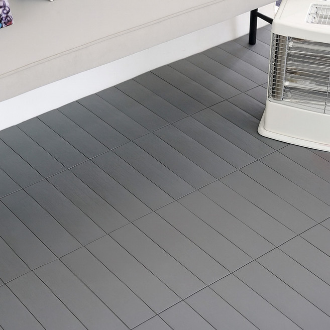 보노하우스 홈즈 조립식 데크타일, 그레이, 18개