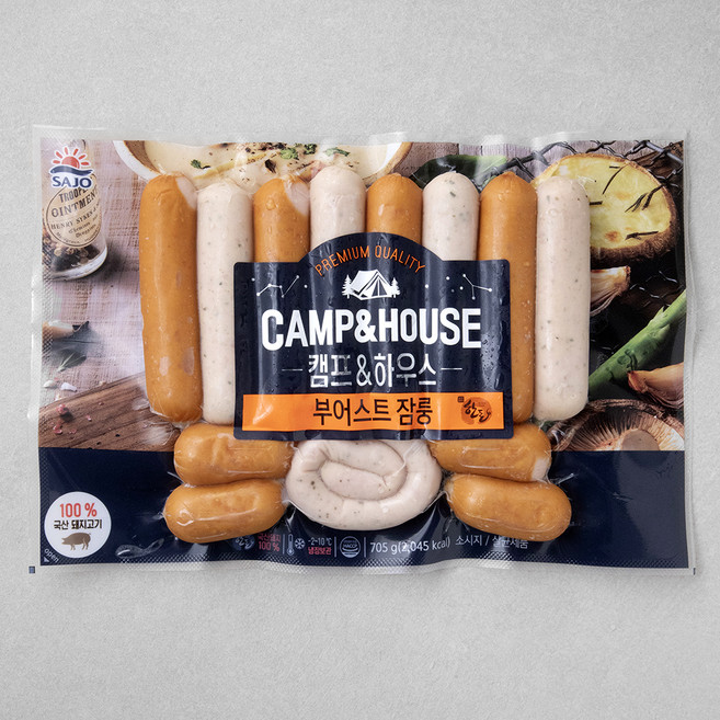 사조 부어스트잠룽 소시지, 705g, 1개