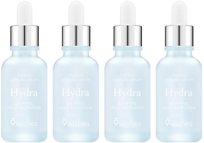 나인위시스 하이드라 2세대 수분 앰플, 30ml, 4개
