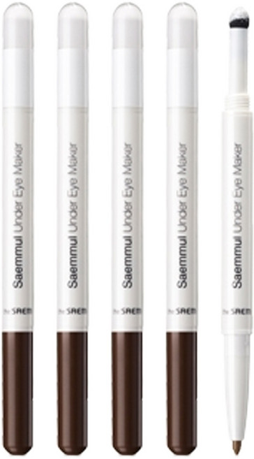 더샘 애교살 메이커 통통 아이섀도 펜슬, 화이트, 4개