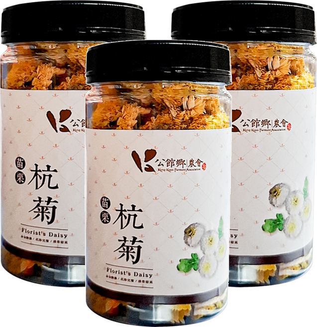 公館鄉農會 杭菊茶, 25g, 1入, 3罐