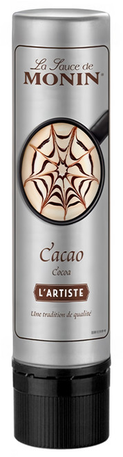 MONIN 莫寧 藝術家淋醬筆 可可風味, 150ml, 1瓶