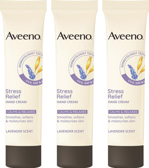 Aveeno 舒緩護手霜 薰衣草暖香, 50g, 3條