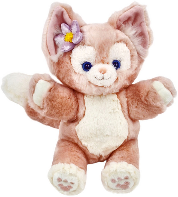 Disney 迪士尼 玲娜貝兒 LinaBell 絨毛玩偶 S號, 狐狸 粉色, 1個