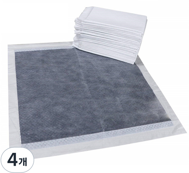 뉴트리오 활성탄 애견 배변패드, 100개입, 4개