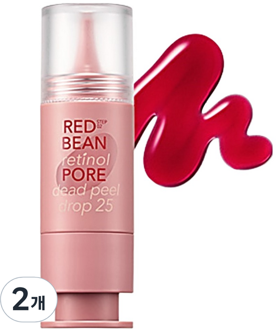 미샤 팥티놀 모공 데드 필 드롭 25, 15g, 2개