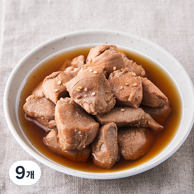 모두의집밥 큐브 닭가슴살 장조림, 240g, 9개