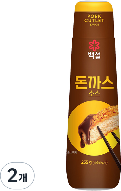 백설 돈까스 소스, 2개, 255g
