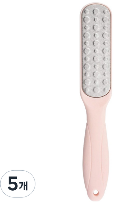 피삼십일 다용도 풋케어 발각질 제거기 핑크, 1개입, 5개, 55g
