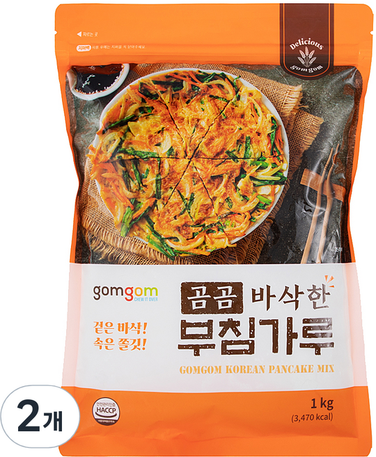 곰곰 바삭한 부침가루, 1kg, 2개
