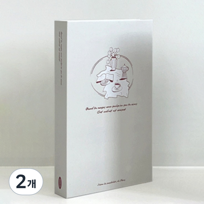 데미무드 시크릿 15Type 수납박스 리모컨 인테리어책 정리 보관함, 티타임, 2개