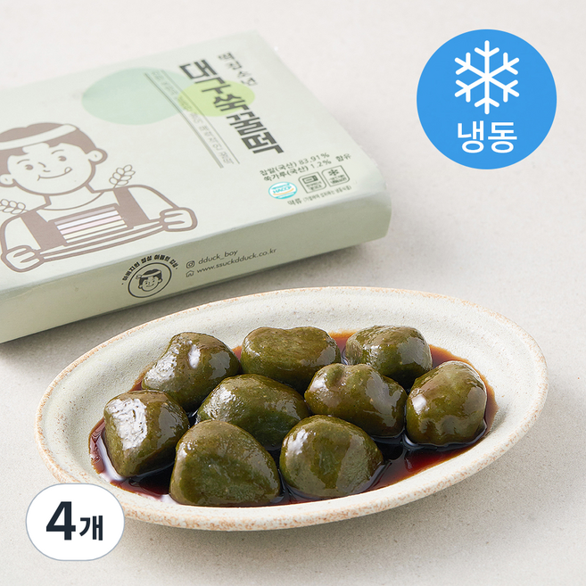 떡집소년 대구쑥꿀떡 (냉동), 16g, 4개, 15개입