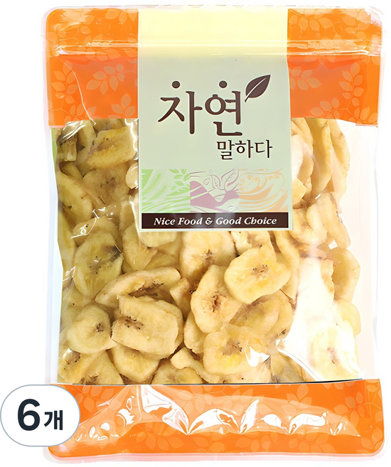 가온애 바나나칩, 6개, 1kg
