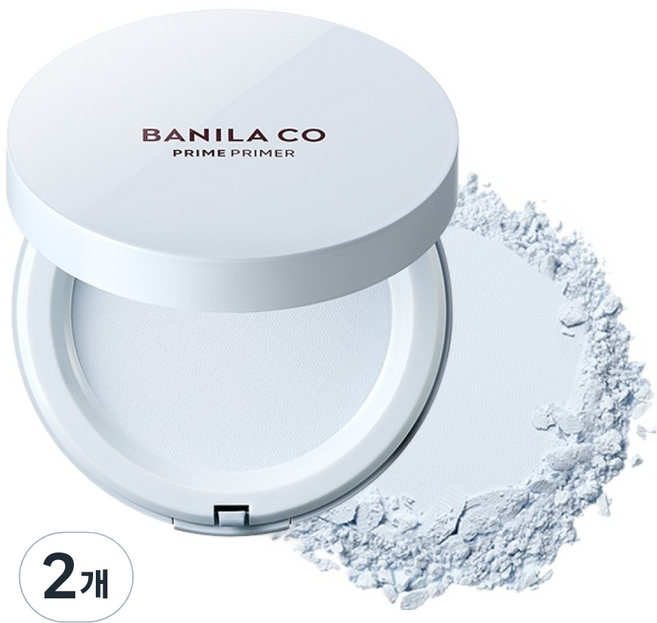 BANILA CO 芭妮蘭 Prime Primer持妝控油蜜粉 6.5g, 2個, 藍色