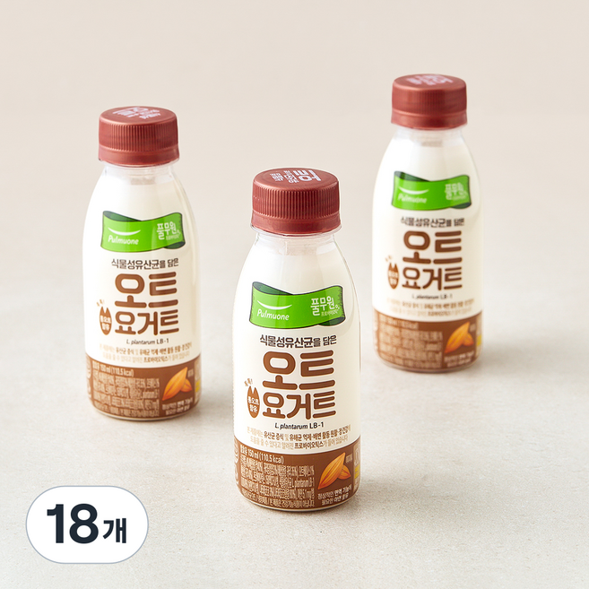 풀무원녹즙 식물성유산균 오트 요거트, 18개, 1개입, 150ml