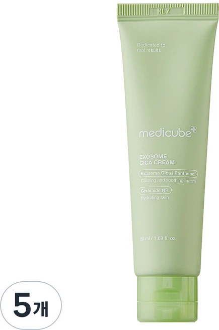 메디큐브 엑소좀 시카진정 수분크림, 50ml, 5개 - 쿠팡