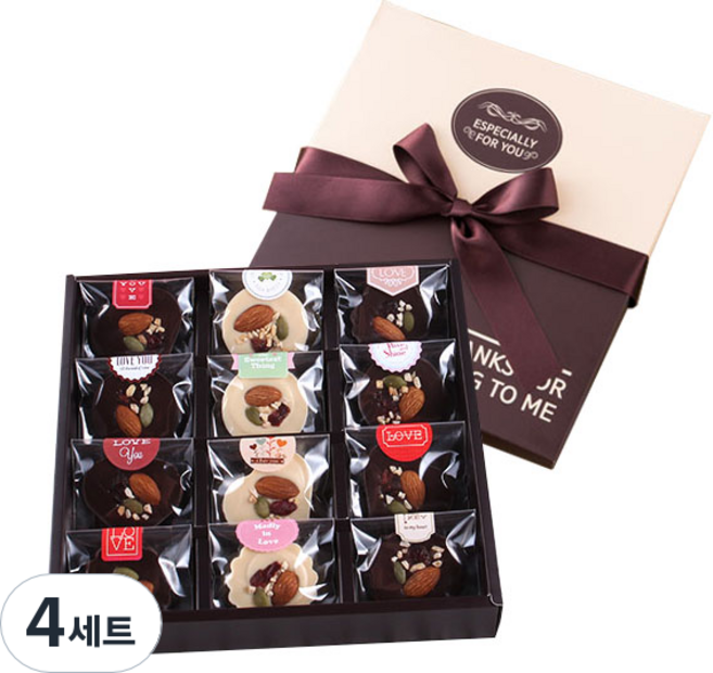 상상앤드 마르디앙 초콜릿 만들기 세트, 12종, 4세트