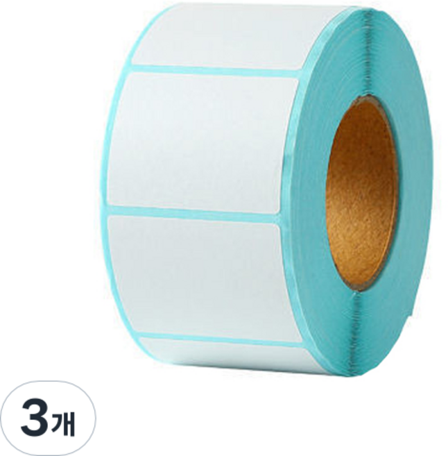 순잠 프린터용 감열 라벨지 40 x 30 mm, 800칸, 3개