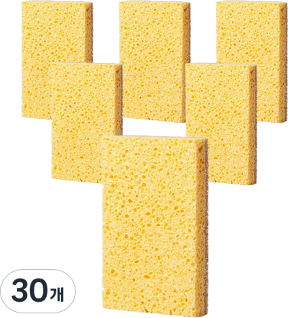 국대365 아가베 펄프 양면 수세미, 1개입, 30개