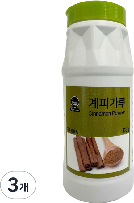 Choya 肉桂粉, 135g, 3個