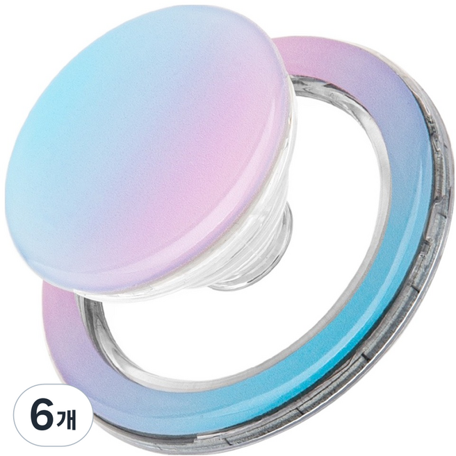 구스페리 컬러 팔레트 맥세이프 톡 거치대, 아쿠아라벤더, 6개