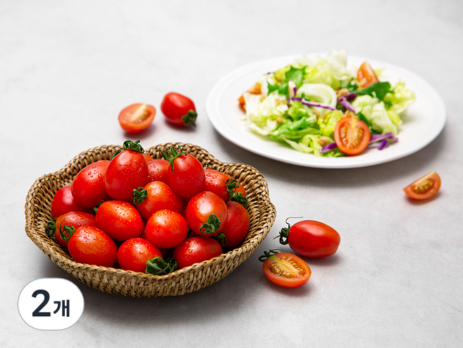 곰곰 대추방울토마토, 750g, 2개
