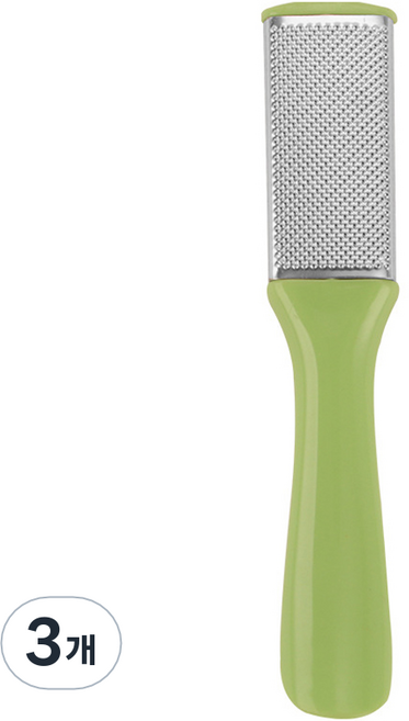 피삼십일 고급 양면 발각질 제거기 그린, 1개입, 3개