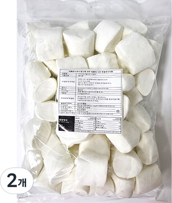 기가마시멜로우 마일드, 2개, 1kg