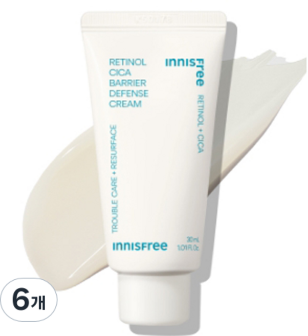 INNISFREE A醇淨膚護理霜, 6條, 30ml