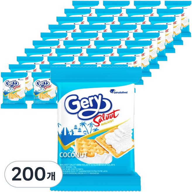게리 오리지널 크래커 코코넛, 200개, 19g
