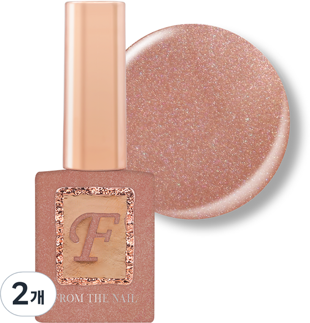 프롬더네일 GLITTER 젤네일, 10g, FU41, 2개