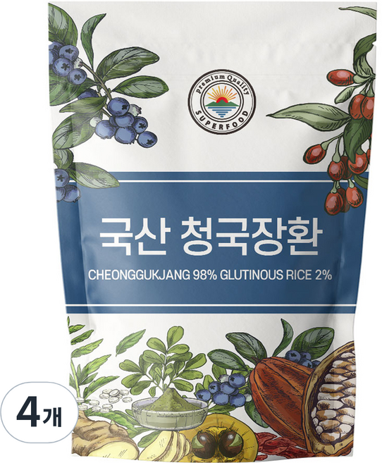 해나 청국장환, 4개, 500g