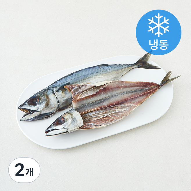 하회마을간 자반 고등어 2미 (냉동), 2개, 400g