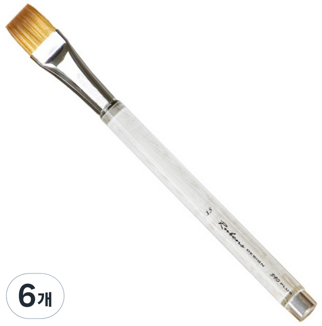 루벤스 590PLUS 인조투명 구성, 6개, 15호